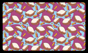 Peanut Butter Jelly Sandwich Blue