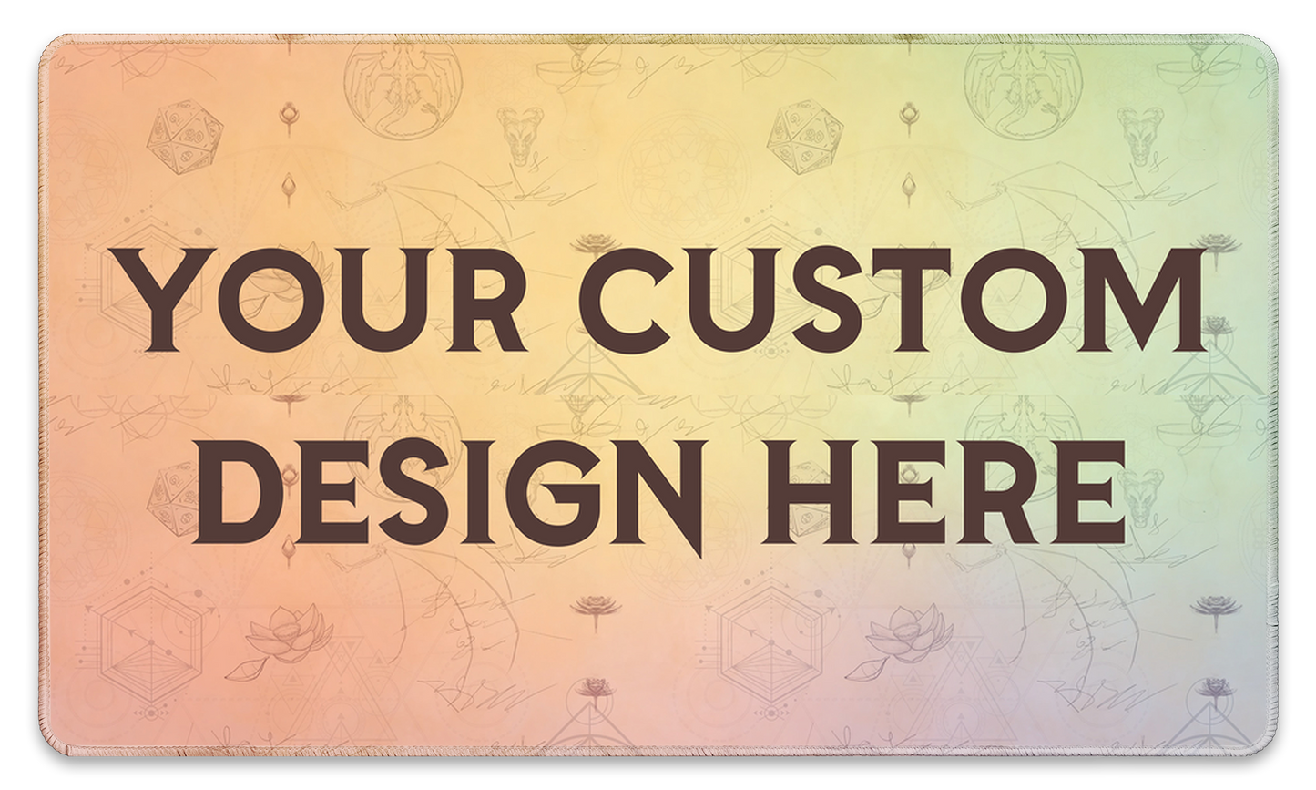 Custom Standard Playmat (24x14, Stitched)