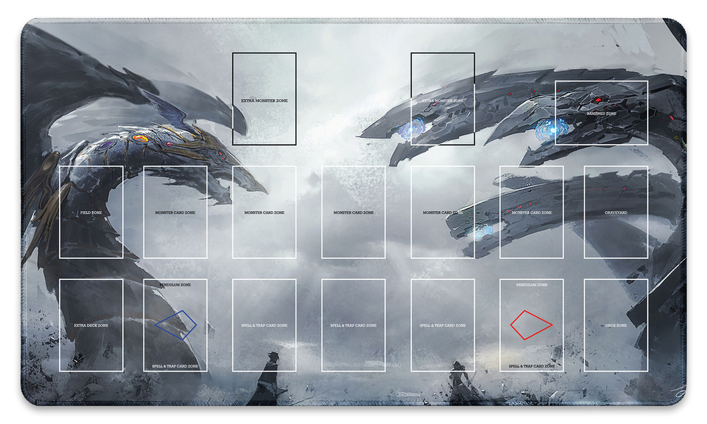 Rainbow Dragon vs Cyber End Dragon