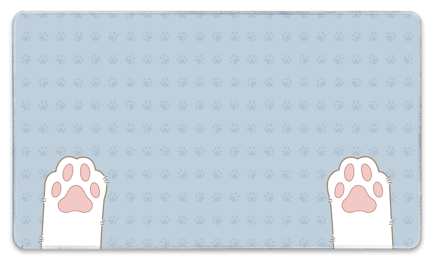 Kitten Paws White Beans Blue