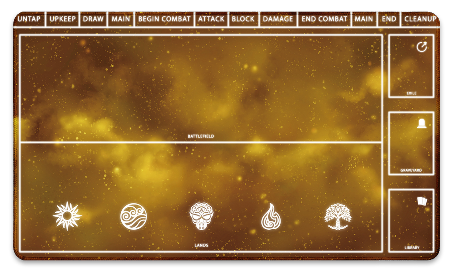 Cosmic Yellow with zones