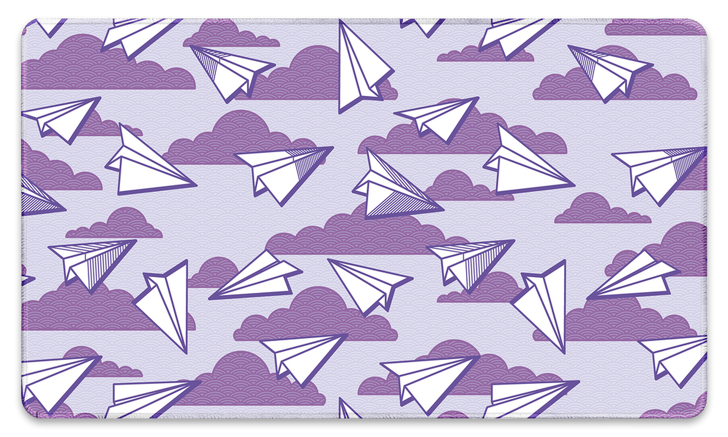 Paper Airplanes Purple