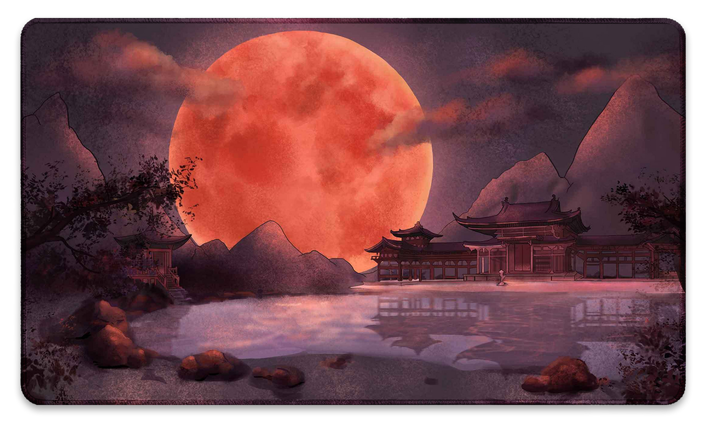 Blood Moon Shinto Temple