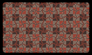 Plaid Snakes Red