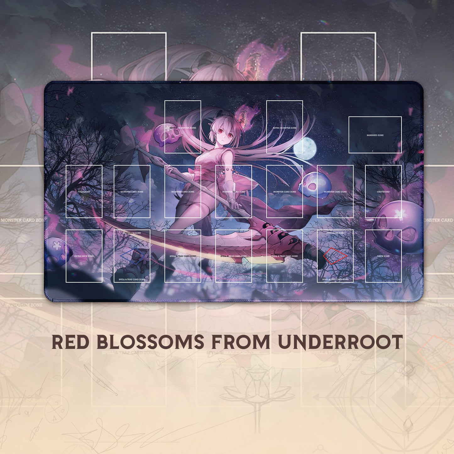 Red Blossoms From Underroot