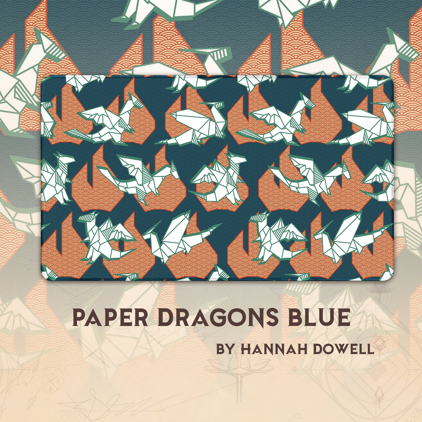 Paper Dragons Blue