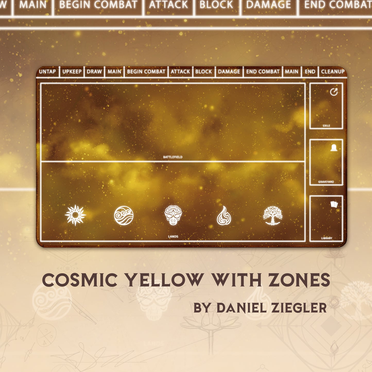 Cosmic Yellow with zones