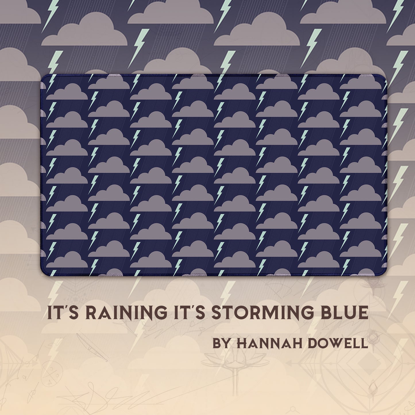 It's Raining It's Storming Blue