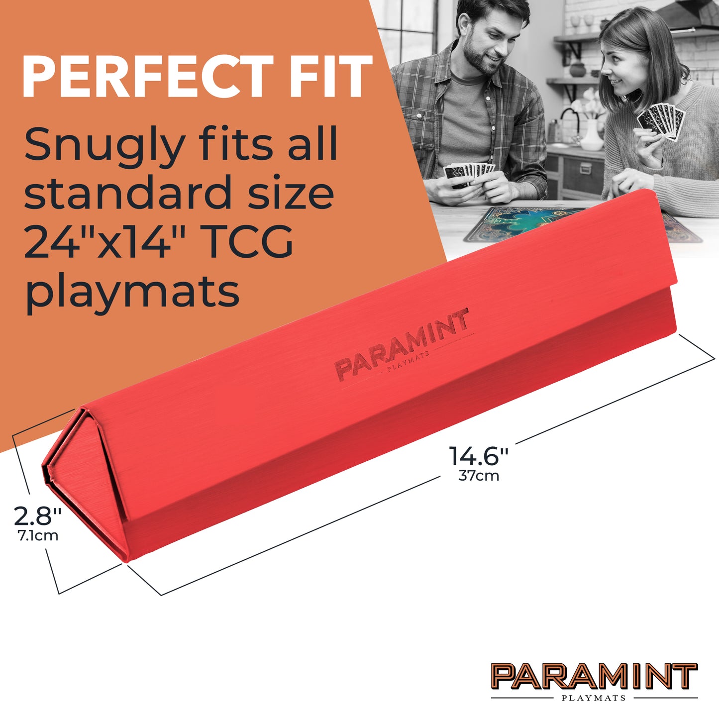 Playmat case, Red