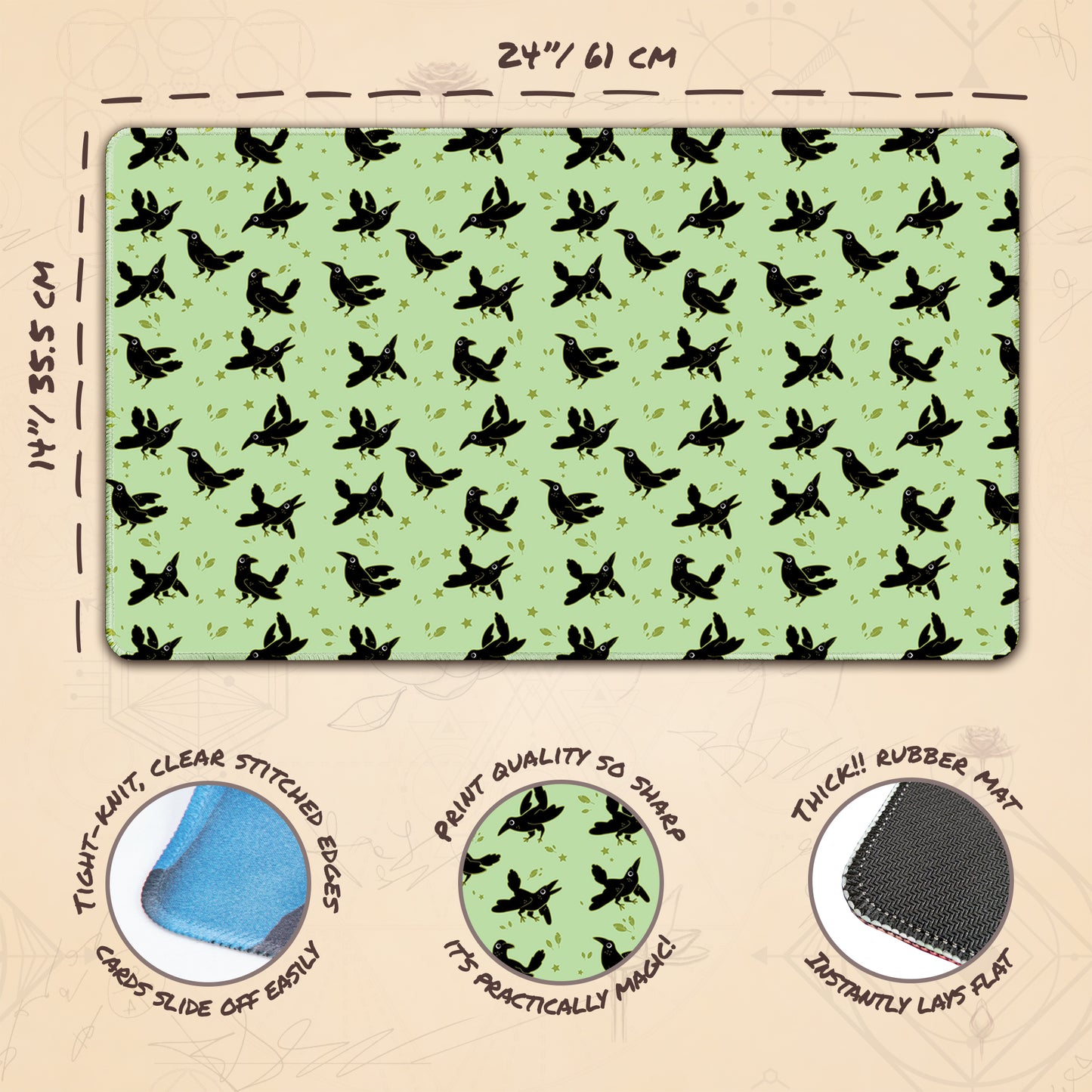 Raven Party Green