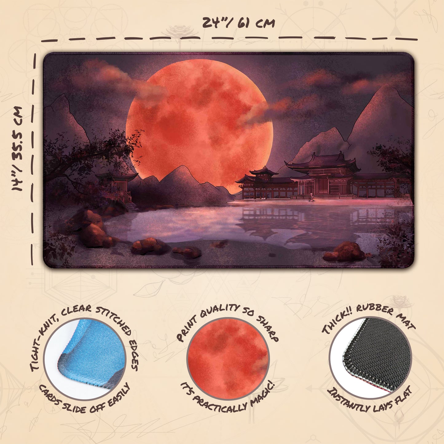 Blood Moon Shinto Temple