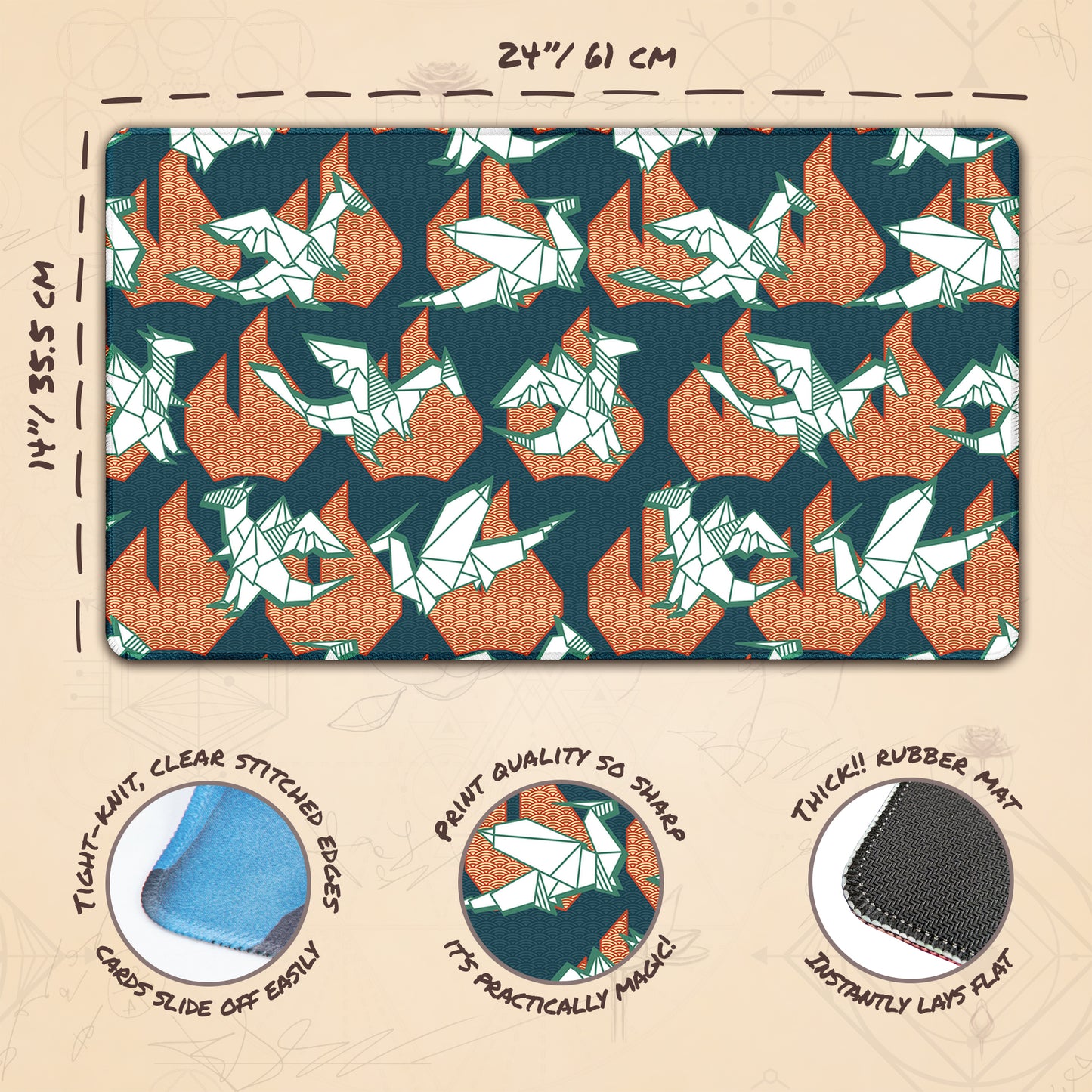 Paper Dragons Blue