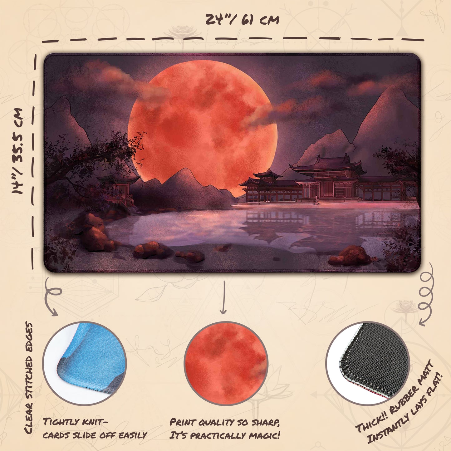 Blood Moon Shinto Temple