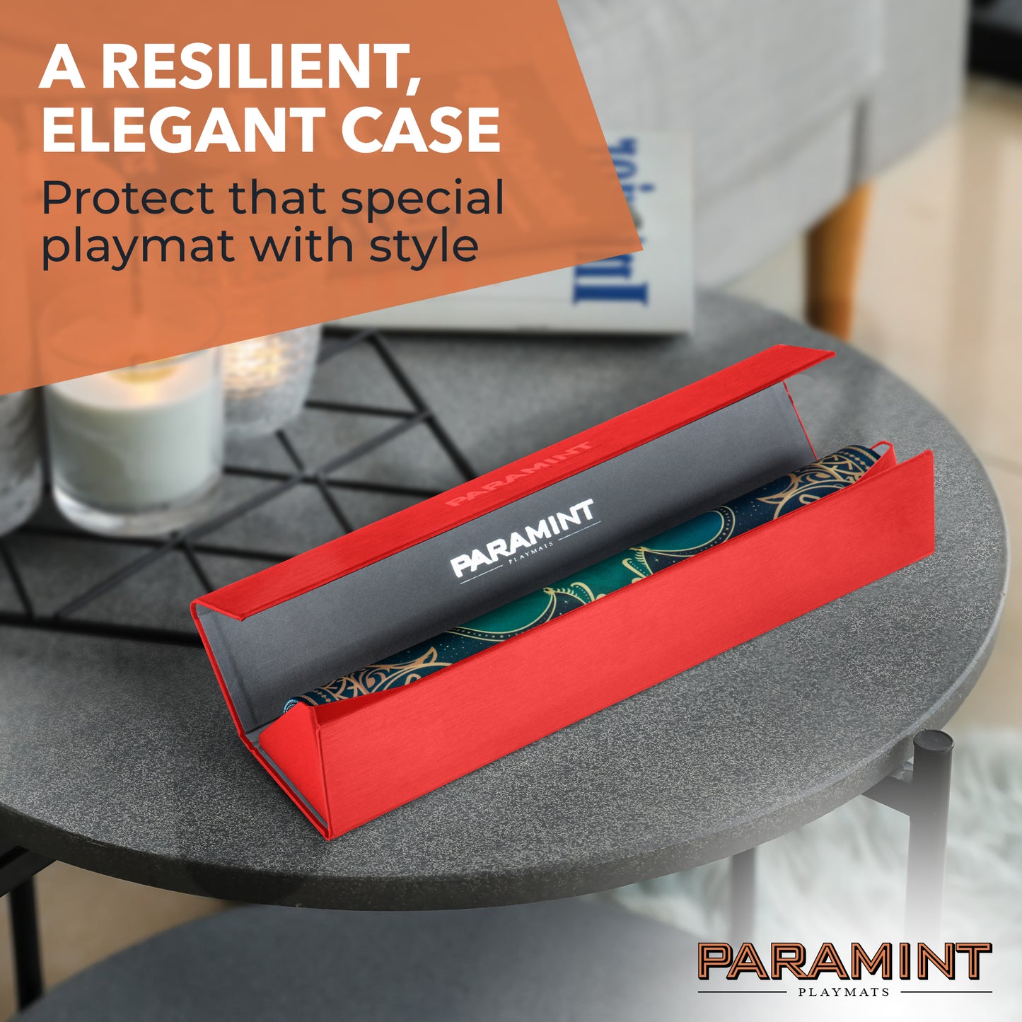 Playmat case, Red
