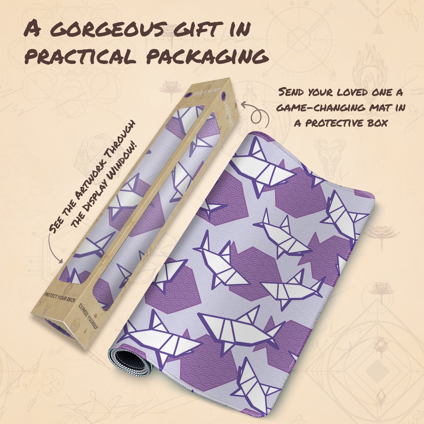 Paper Sharks Purple