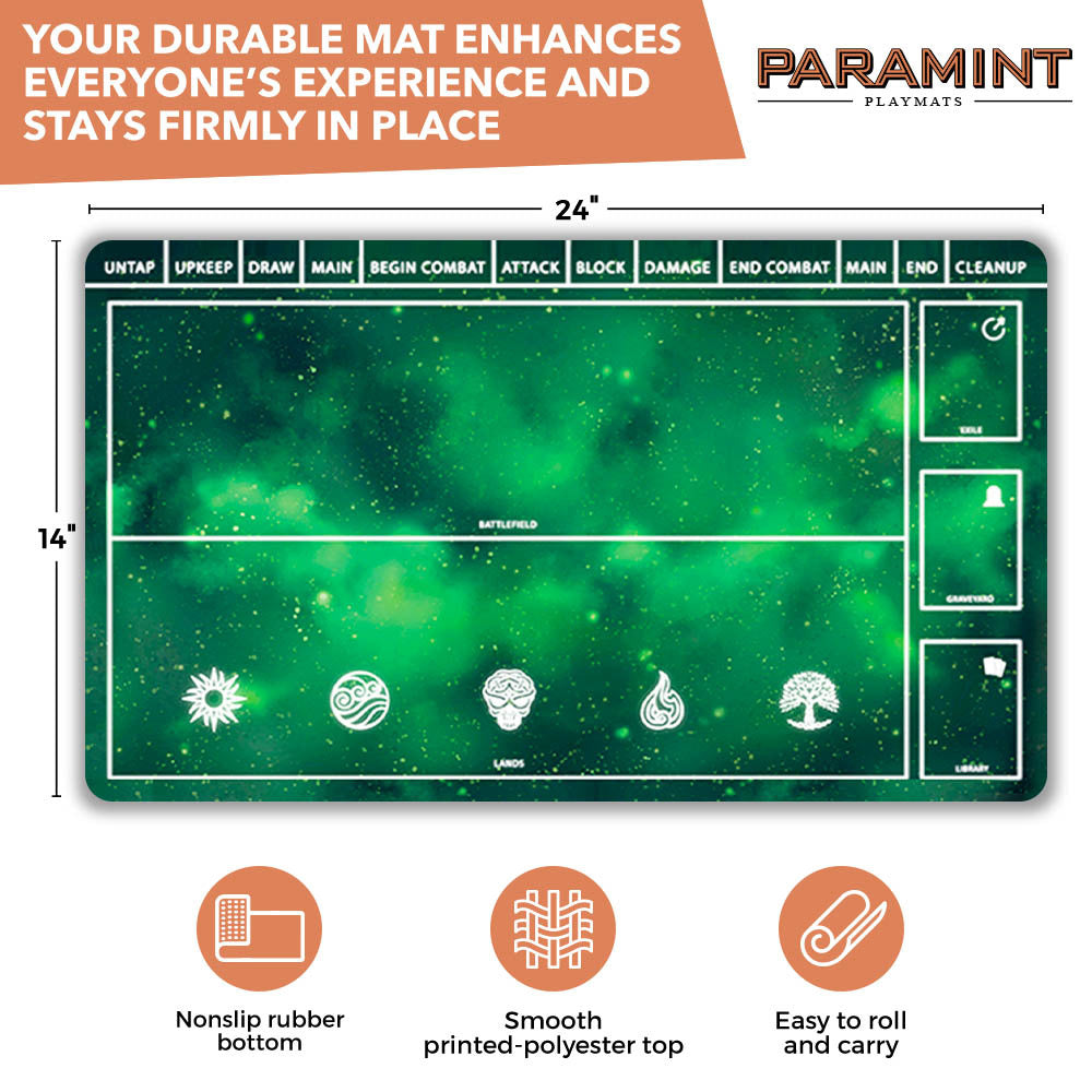 Cosmic Green with zones
