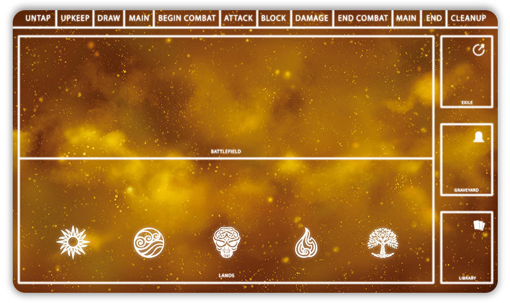 Cosmic Yellow with zones