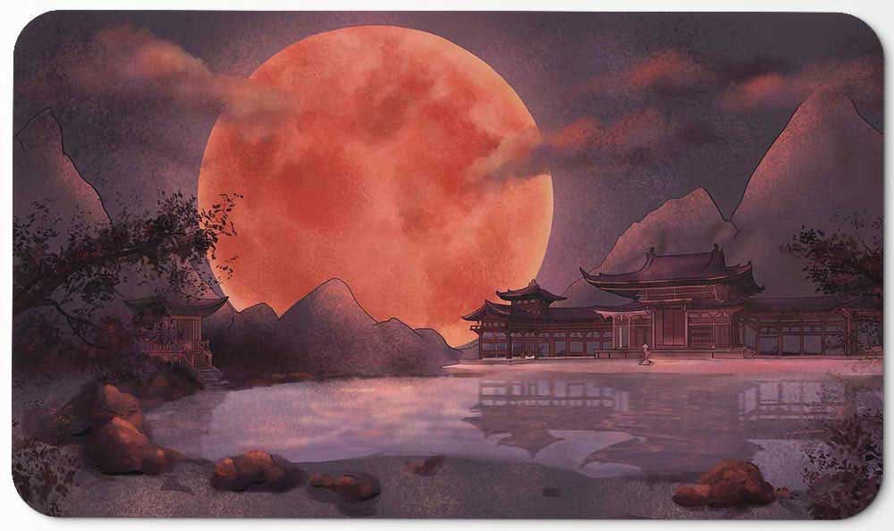 Blood Moon Shinto Temple
