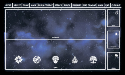 Cosmic Blue with zones