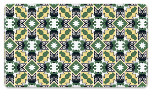 Fancy Cats Green