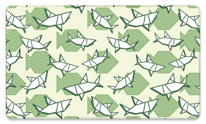 Paper Sharks Green
