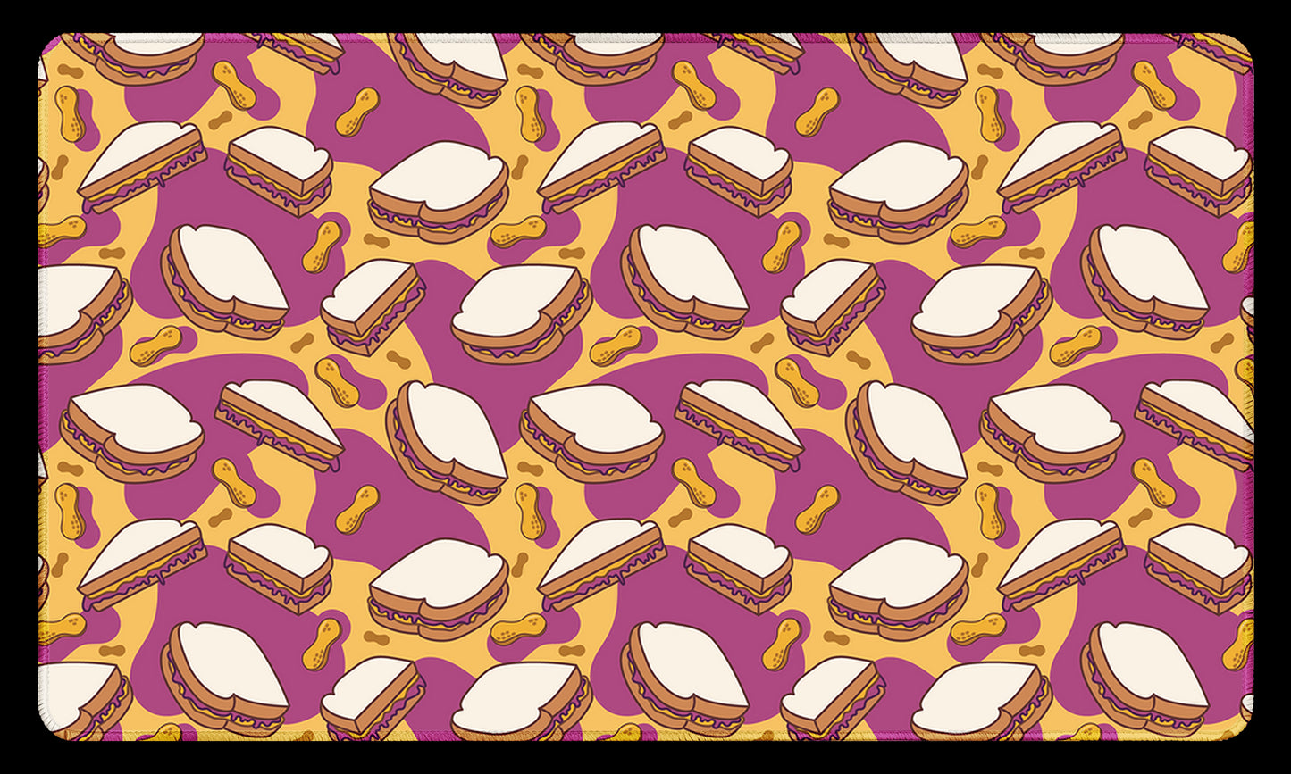 Peanut Butter Jelly Sandwich Yellow