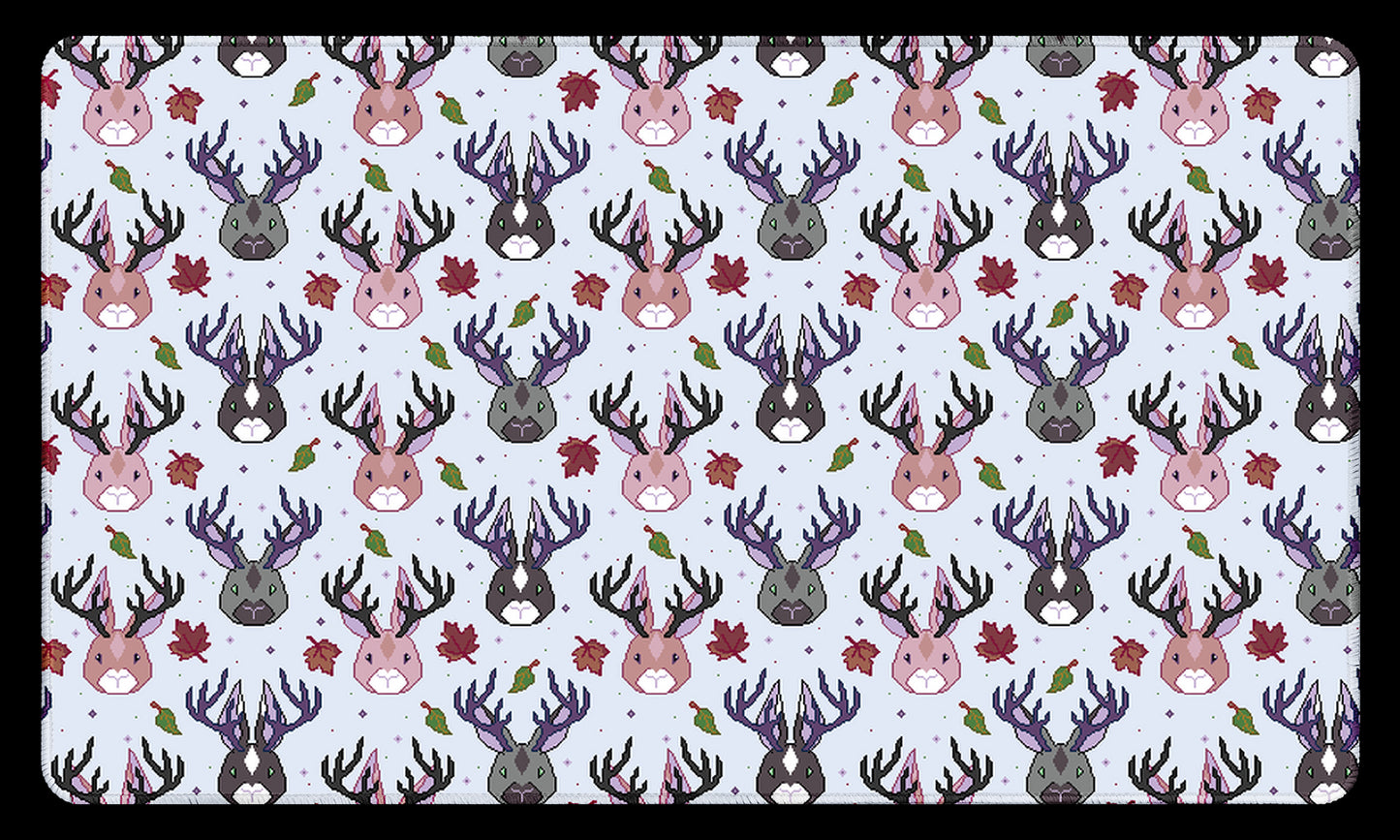 Pixel Jackalope Purple