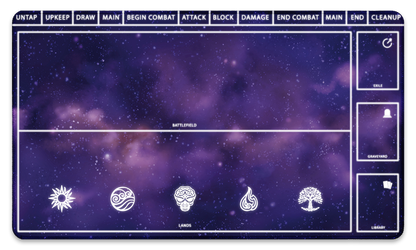 Cosmic Purple with zones