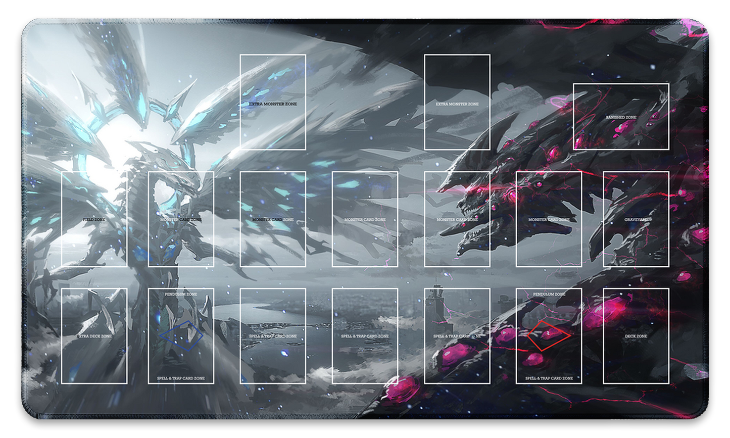 Deep-Eyes White Dragon vs Destruction Dragon