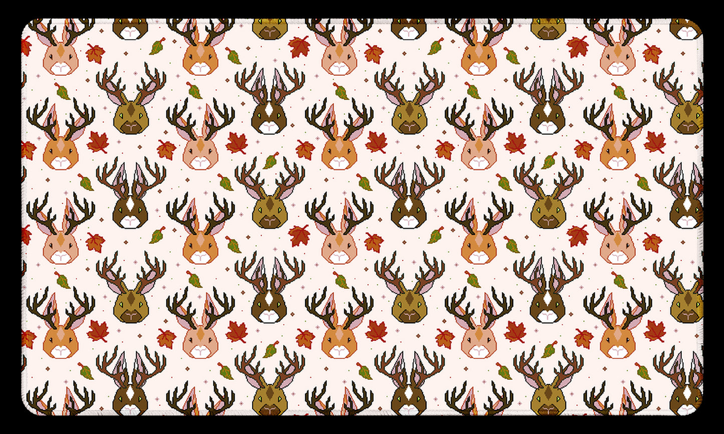 Pixel Jackalope Orange