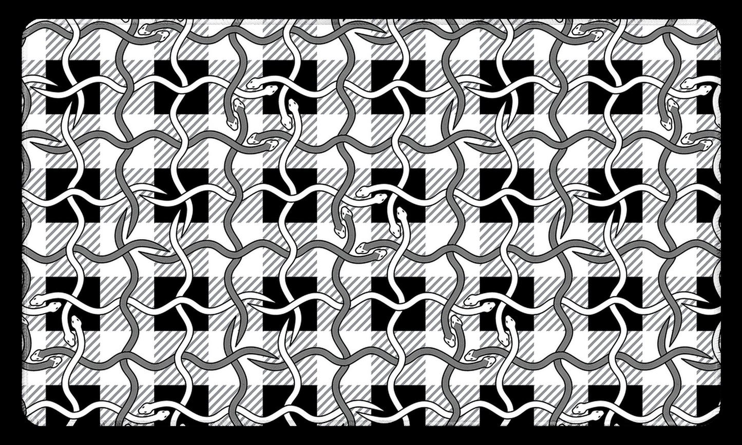 Plaid Snakes Black