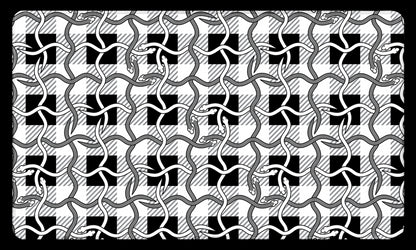 Plaid Snakes Black
