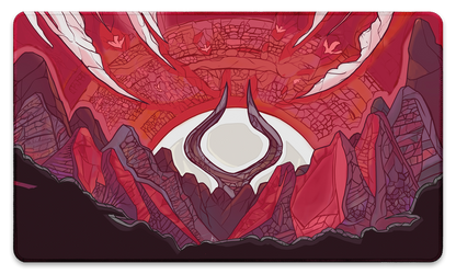 Mountain Mana Scenery, Stained Glass