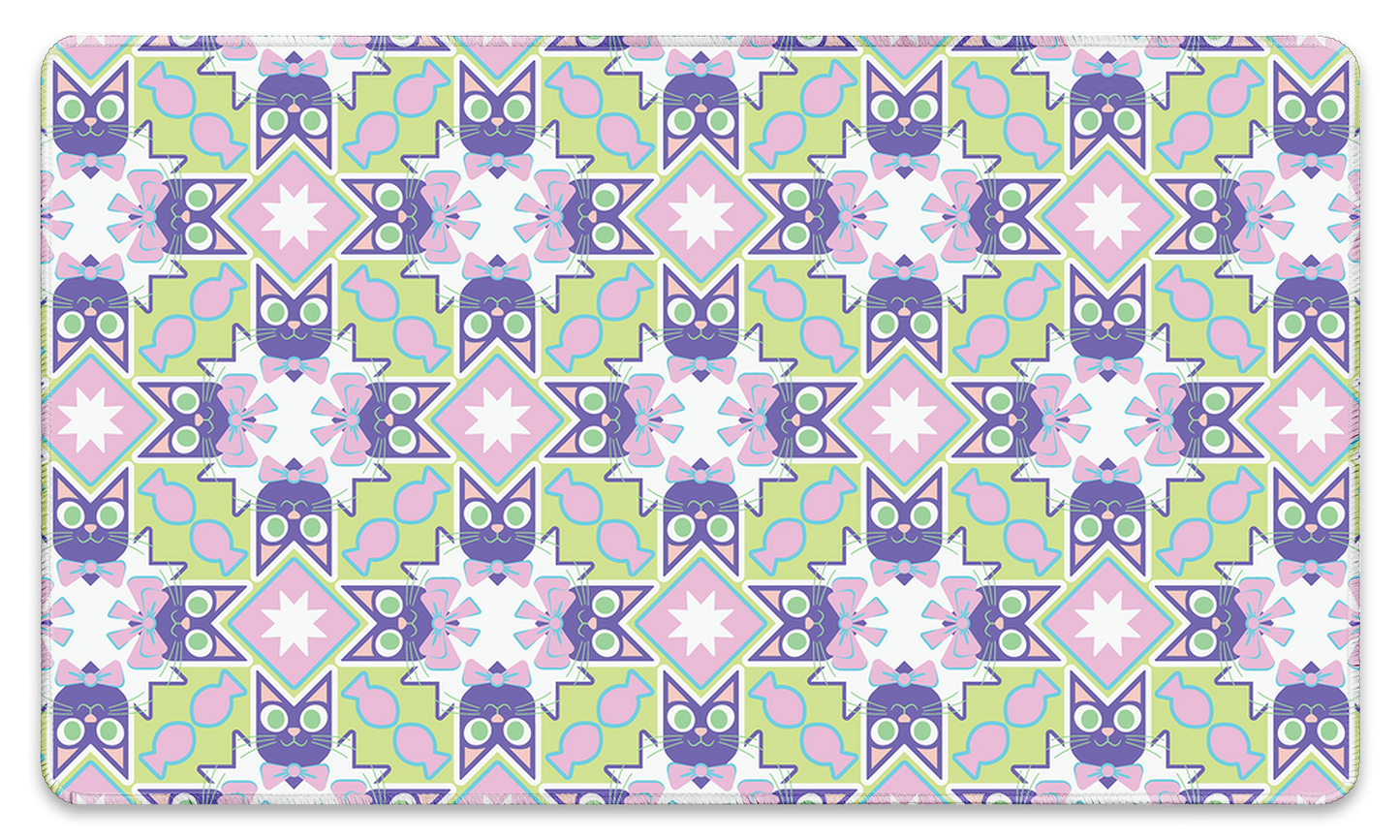 Fancy Cats Purple