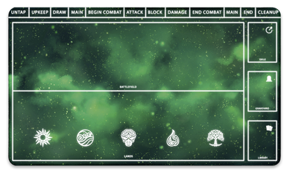 Cosmic Green with zones