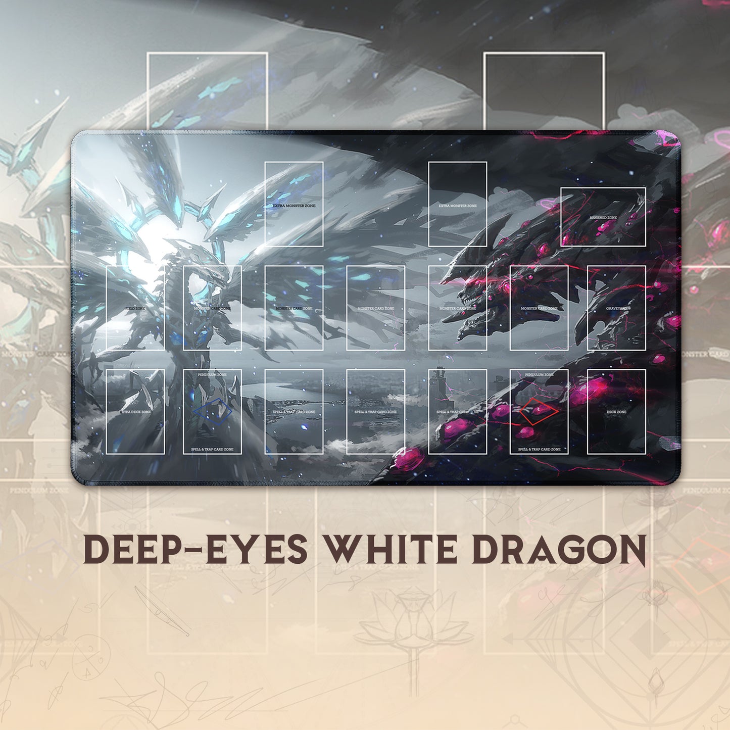 Deep-Eyes White Dragon vs Destruction Dragon
