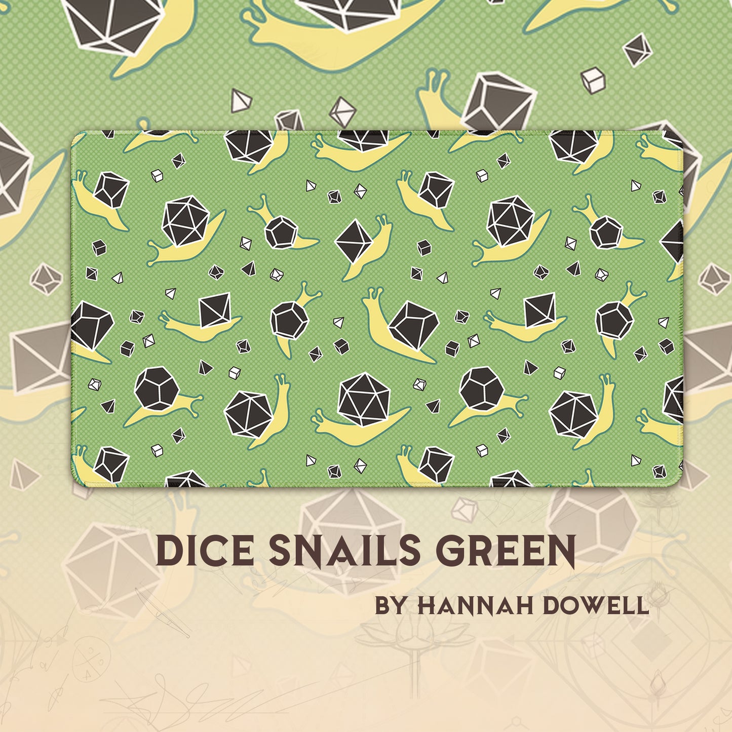 Dice Snails Green