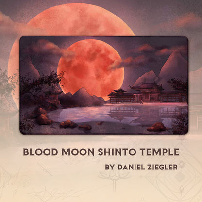 Blood Moon Shinto Temple
