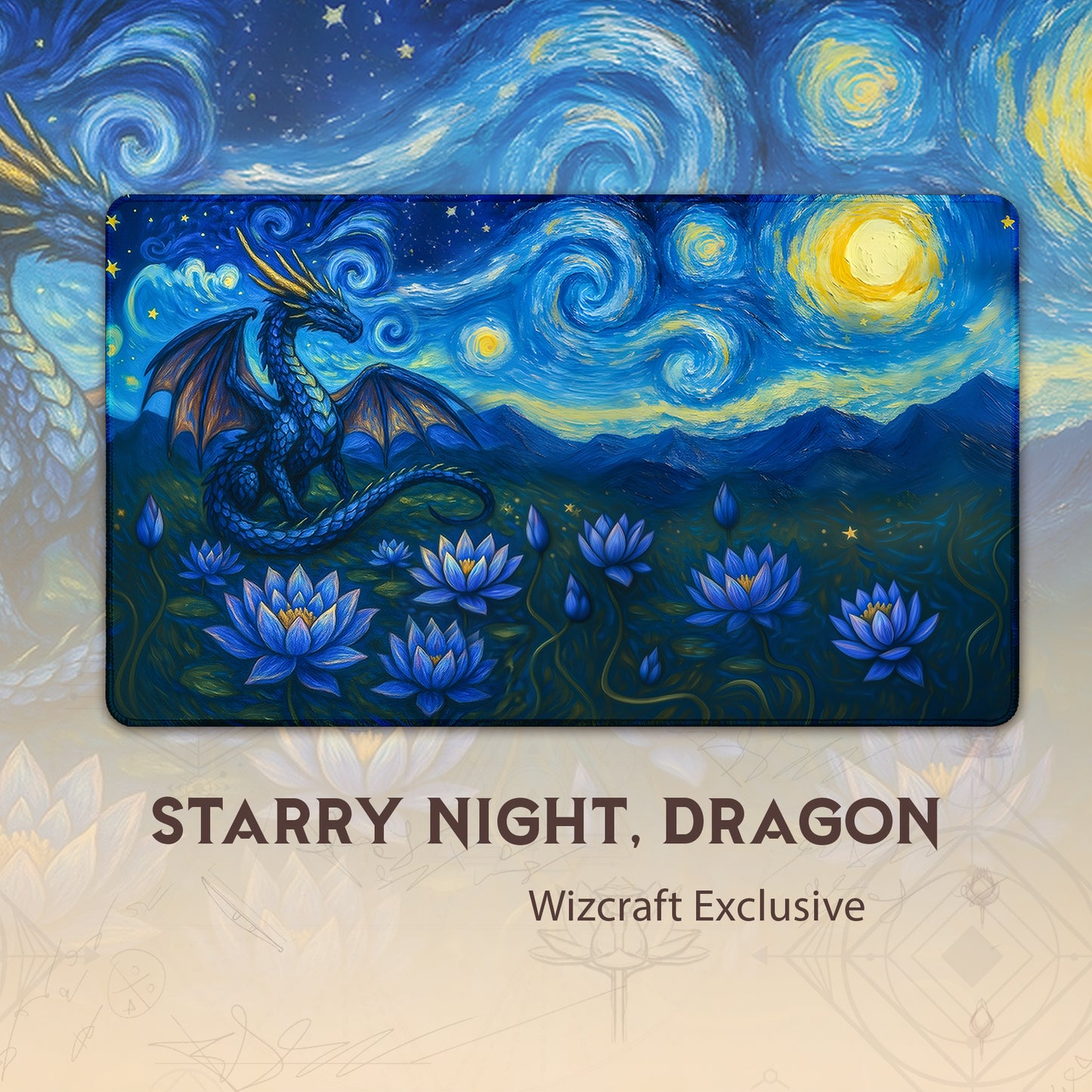 Starry night, Dragon
