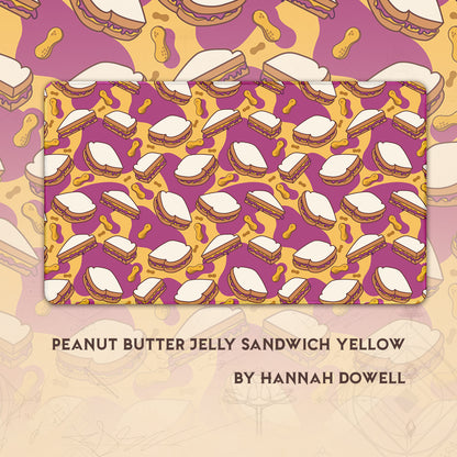 Peanut Butter Jelly Sandwich Yellow