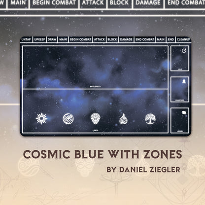 Cosmic Blue with zones