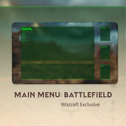 Main Menu: Battlefield