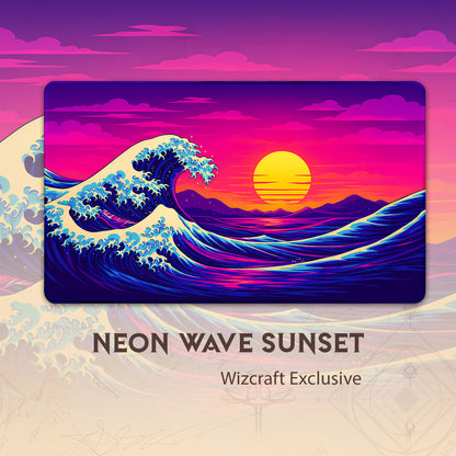 Neon Wave Sunset