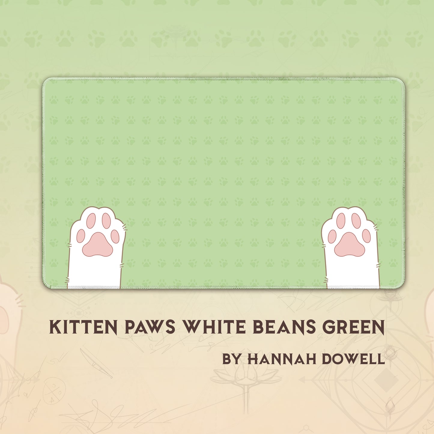 Kitten Paws White Beans Green