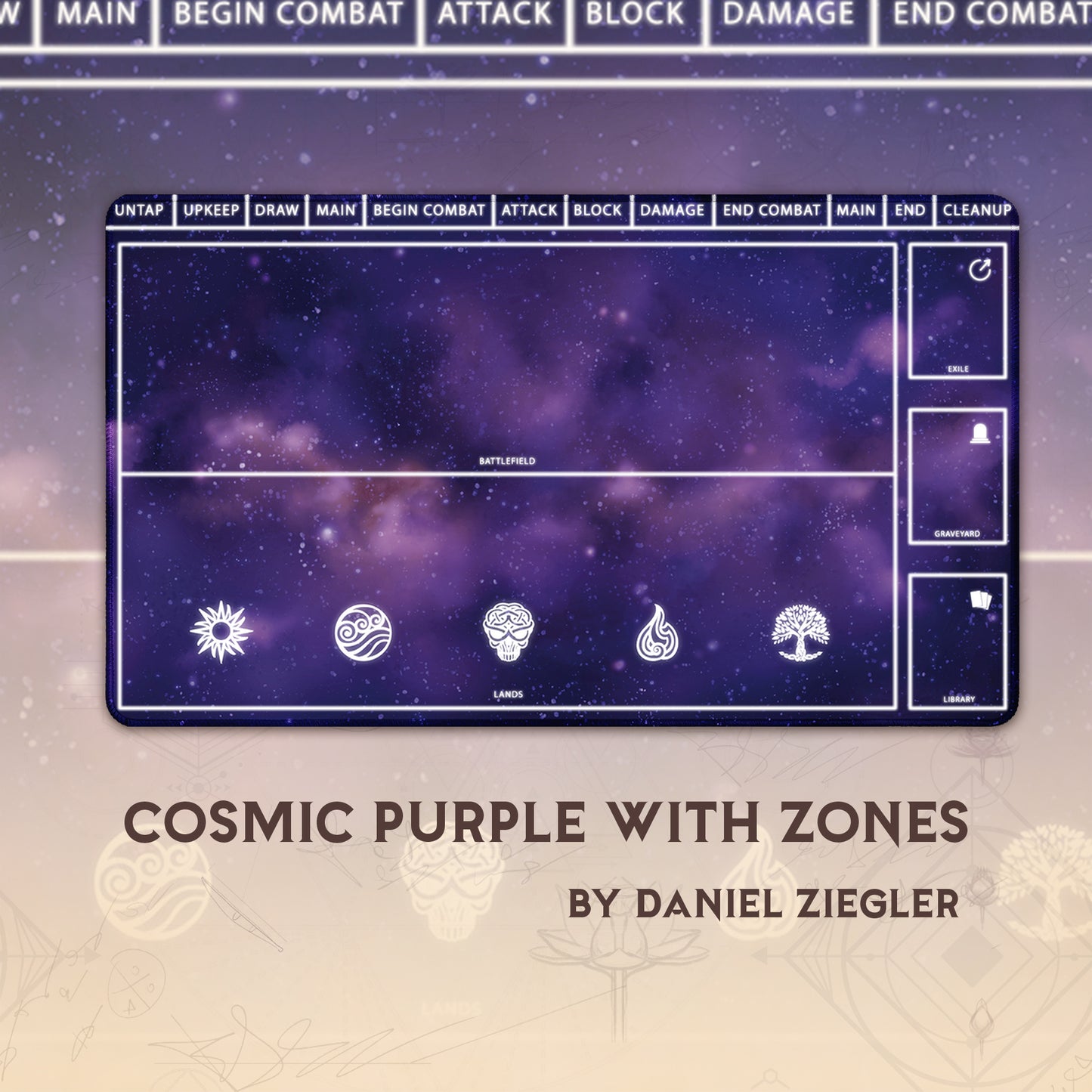 Cosmic Purple with zones