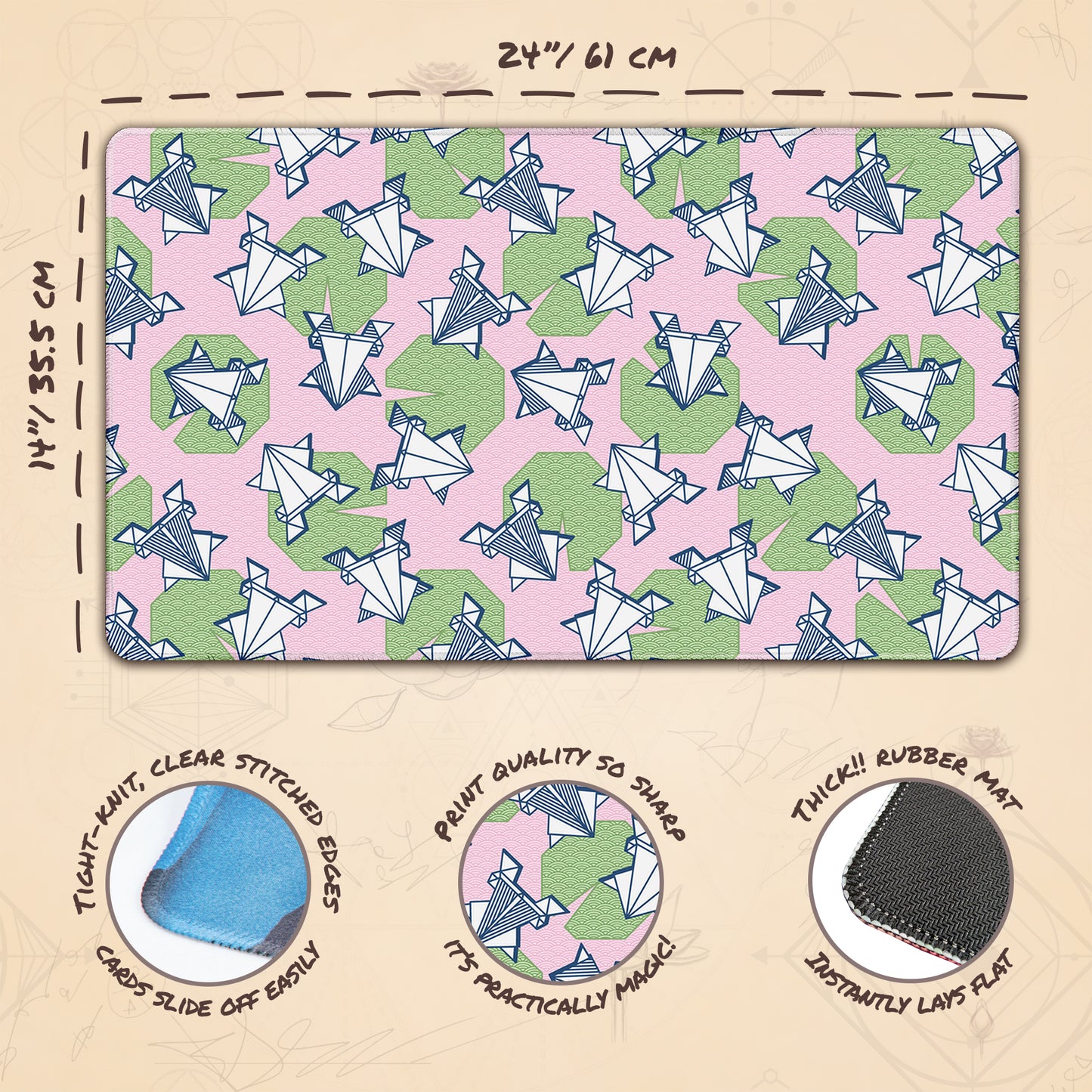 Paper Frogs Pink