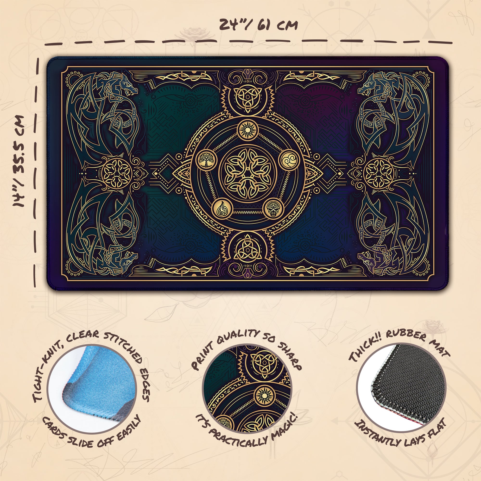 【プレイマット】Lucid Dreams MTG 人気No.1 プレイマット】Lucid Dreams MTG トレーディングカード