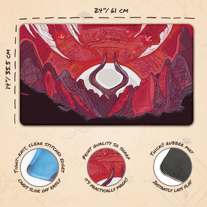 Mountain Mana Scenery, Stained Glass