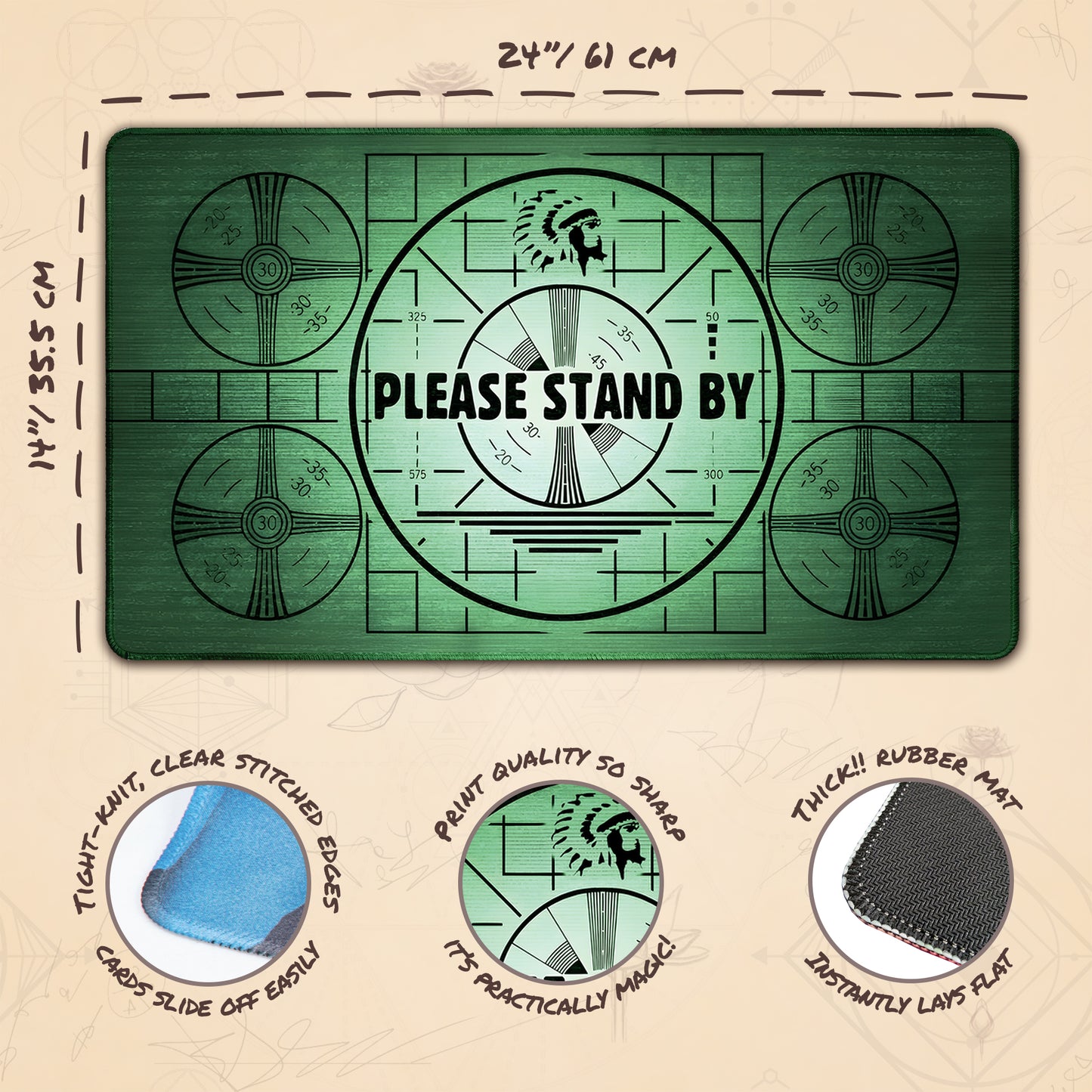 Please Stand By, Green