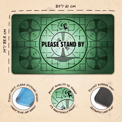 Please Stand By, Green